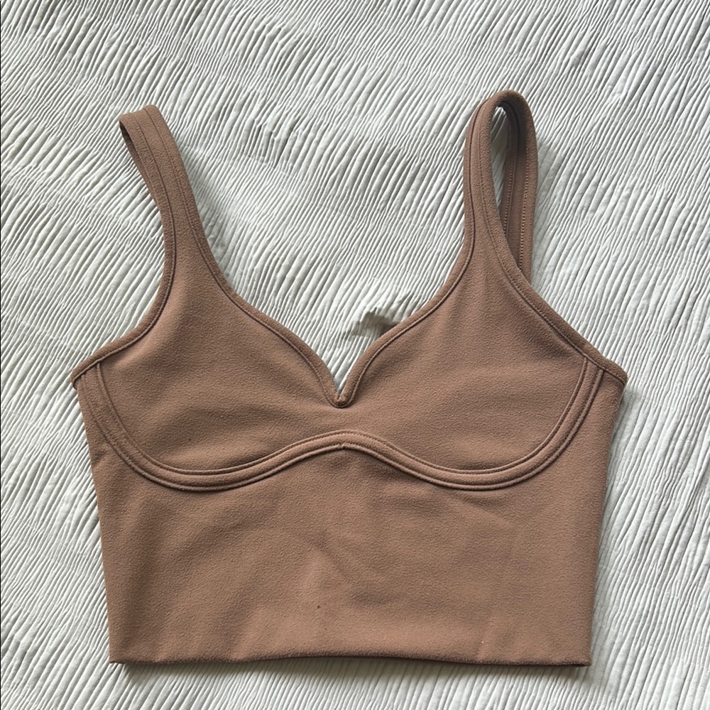Joah Brown Crop Top